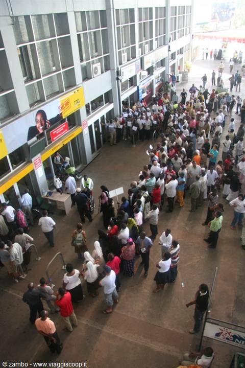 Departure from Dar es Salaam