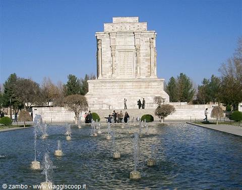 ....the tomb of the famous Persian poet Ferdowsi