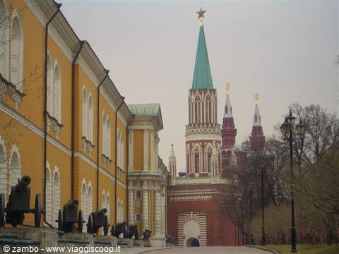 The courtyard of the Kremlin