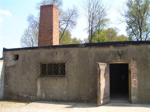 Crematorium oven - Auschwitz
