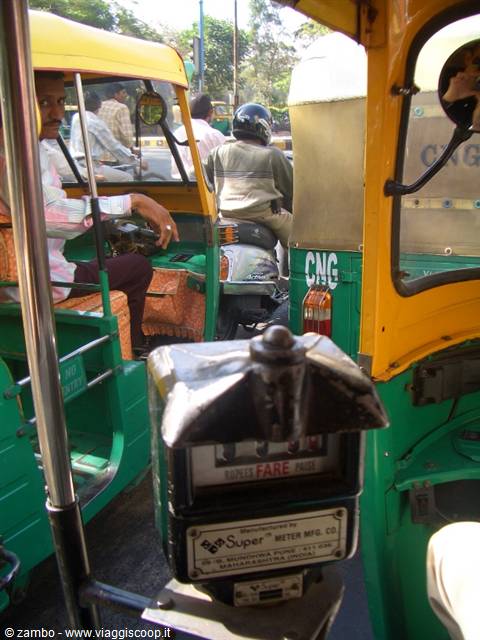 On the TUK TUK...in the middle of the traffic