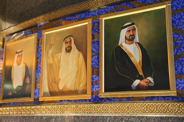 Sheikhs... masters of the house