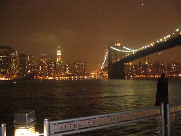 Manhattan view from Brooklyn