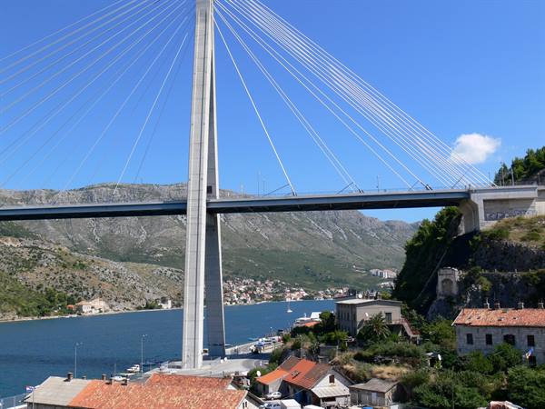 Detail of modern Dubrovnik