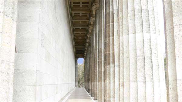Portico on the Danube