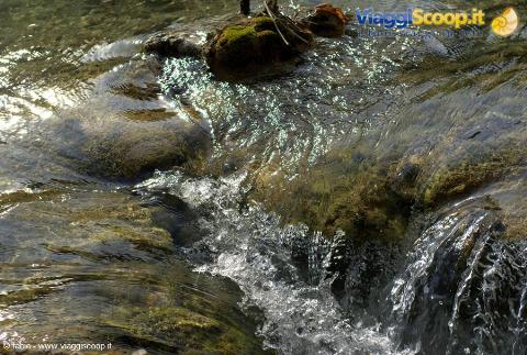 flowing water