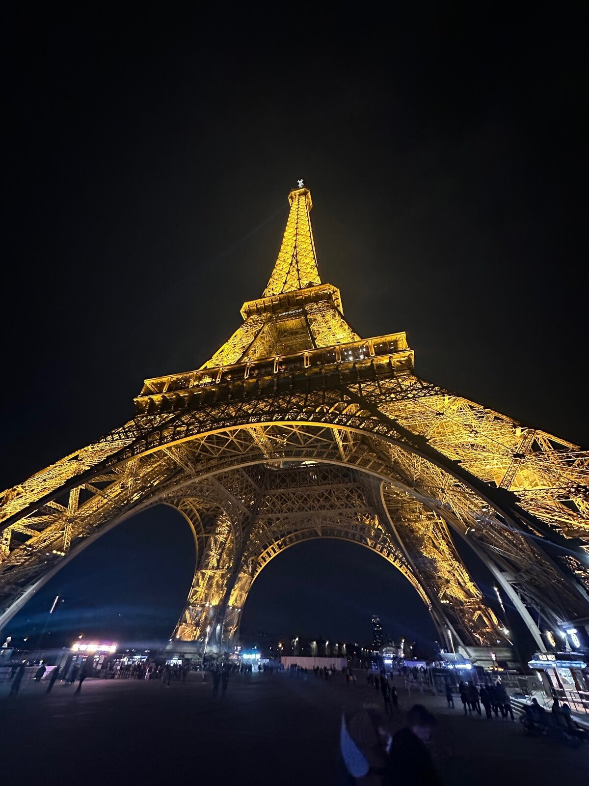 la maestosa Torre Eiffel