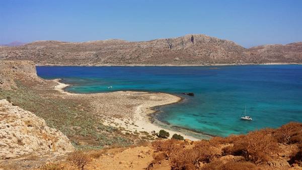 The turquoise of Balos left us breathless: what a wonder!