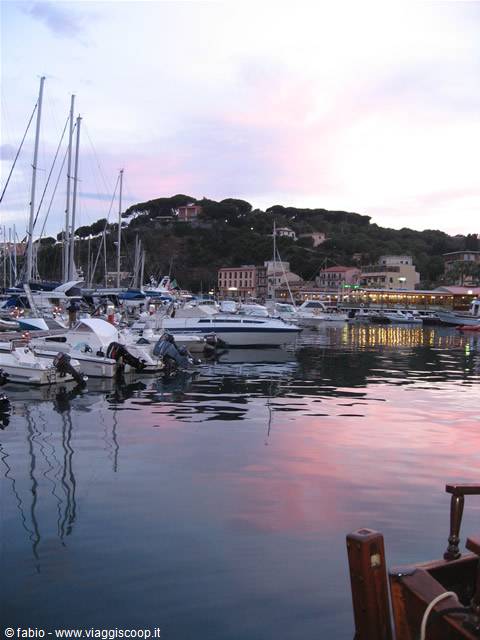 boats in porto azzurro