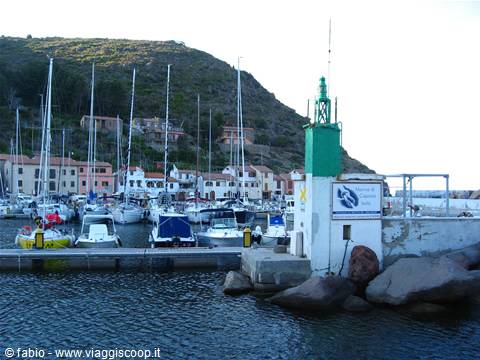 the harbour of capraia
