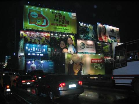 manila with its very heavy traffic