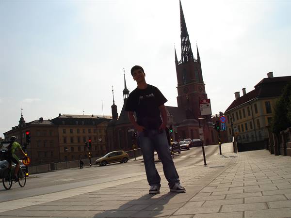 Gamla Stan in the background