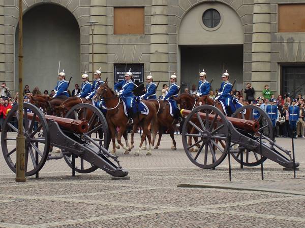 the changing of the guard