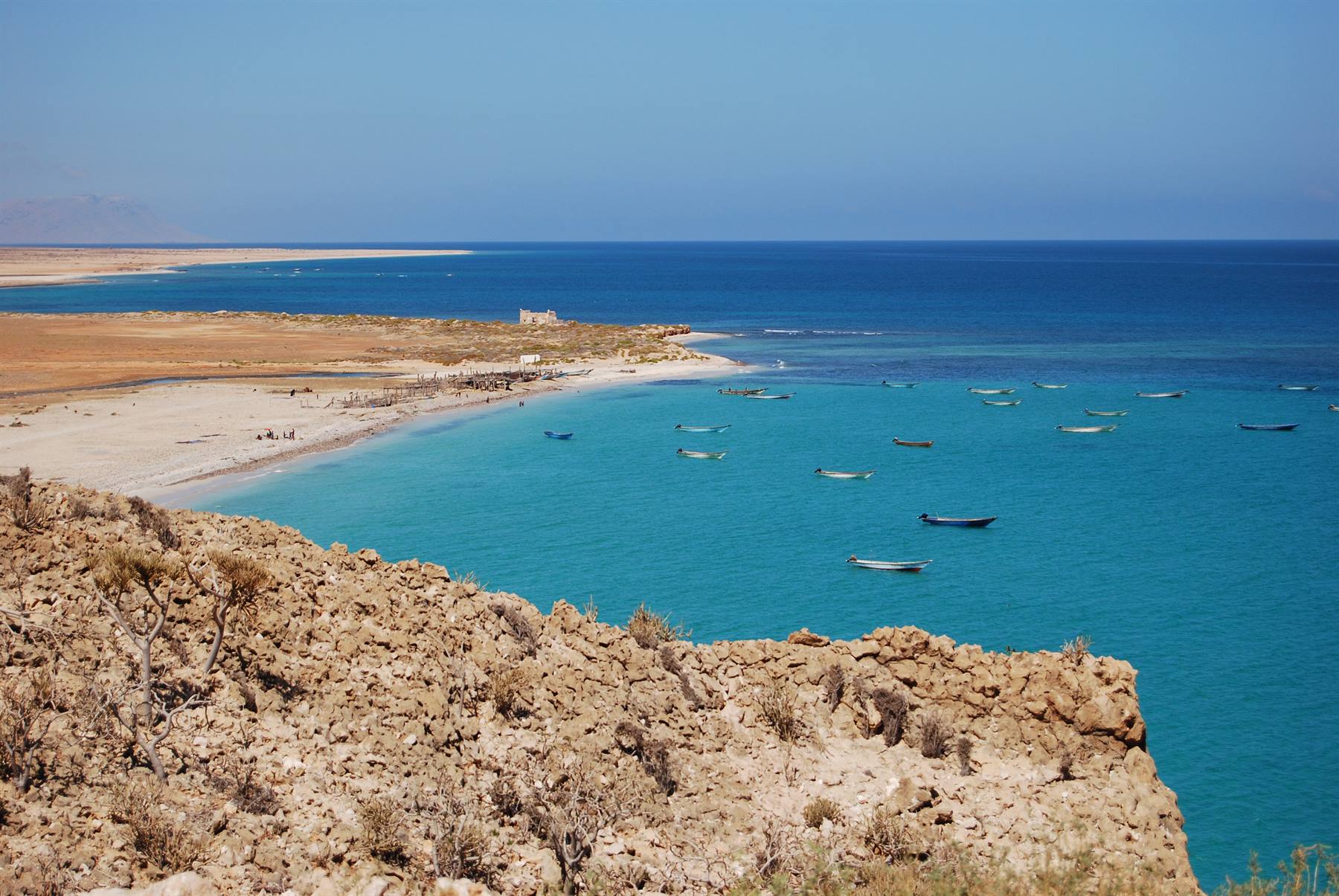 Socotra - Sea and boats