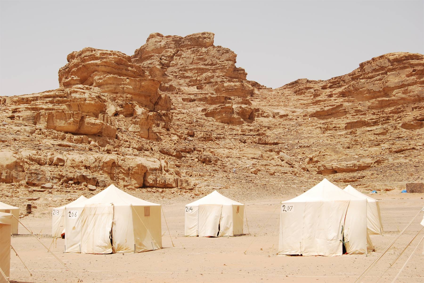Jordan - Wadi Rum - Tents