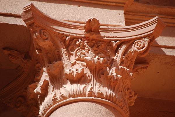 Jordan - Petra - Treasury Temple - Detail