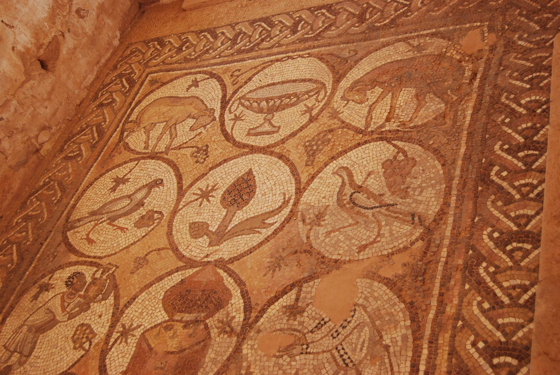 Jordan - Petra - Byzantine Church - Mosaic