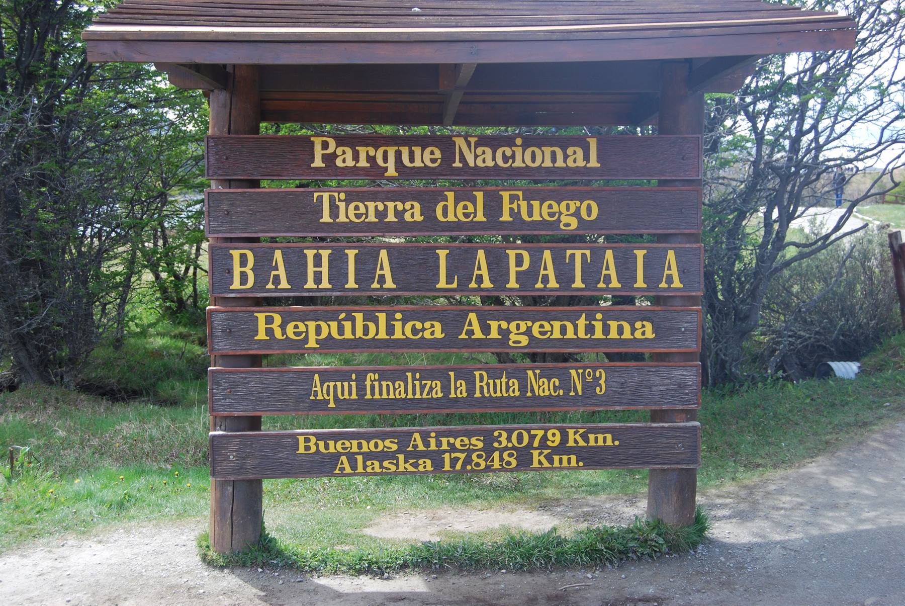 Ushuaia - Lapataia Park - End of Route no.3
