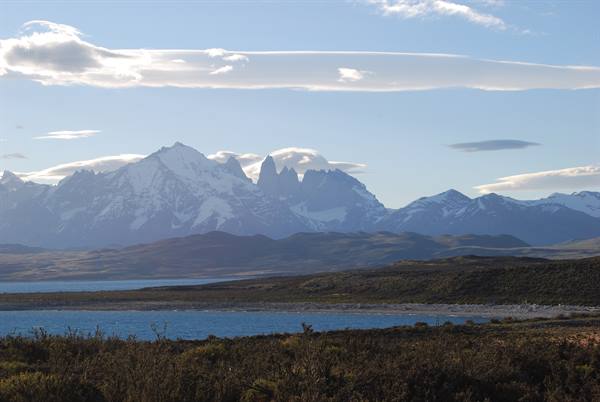 Towards the Towers of Paine - Panorama