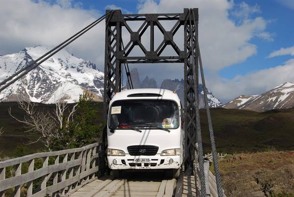Towers of Paine - Iron bridge