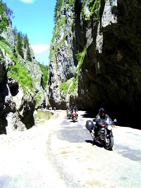 the Bicaz Gorges