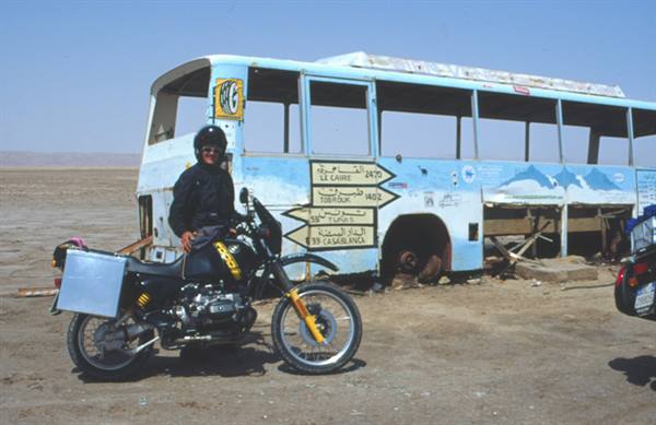 Gioele and his old BMW