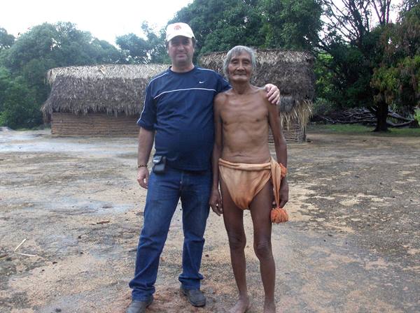 Cosimo with Ñepa Shaman