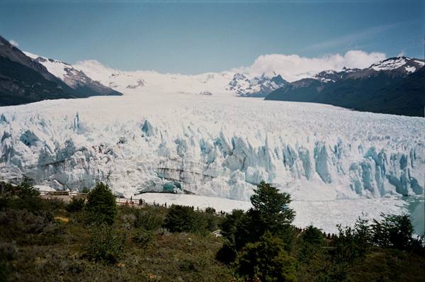 Perito Moreno and natural dam