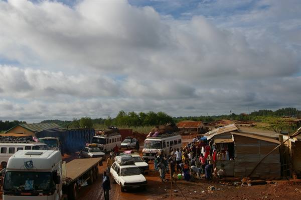 Waiting on the Gambia river