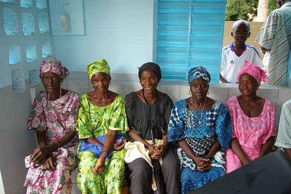 Senegal - Waiting at the Diourou health centre