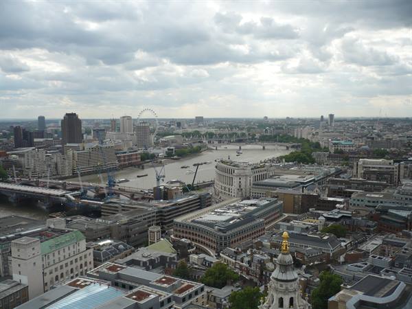 view from the dome of s.paul