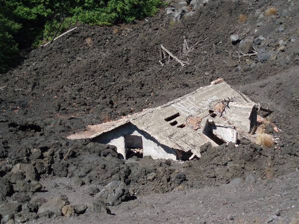 Etna the lava flow