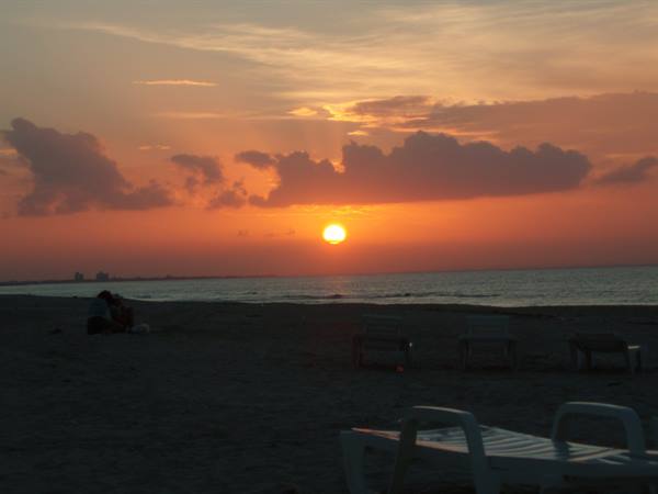 sunset in Varadero