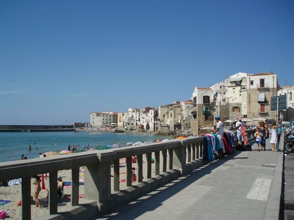 the beach