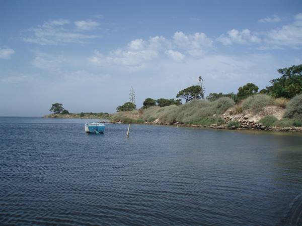 landing stage on the island of Mozia