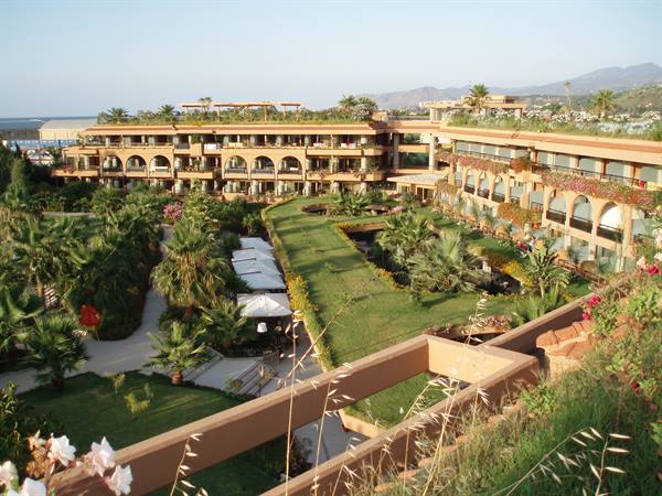 view over part of the resort