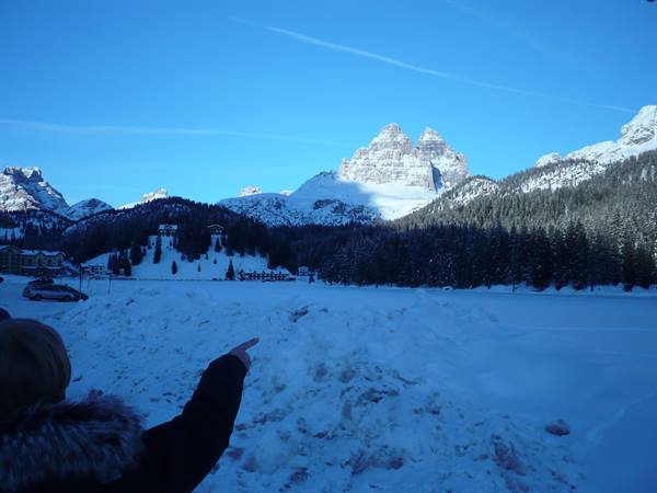the Three Peaks of Lavaredo from Misurina