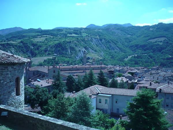 view from the castle
