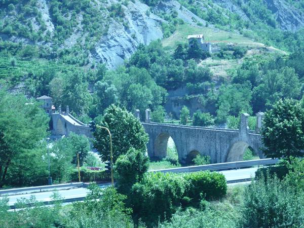 the Roman bridge