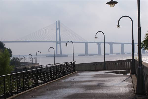 .. walk along the river