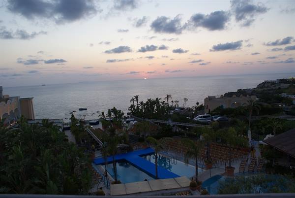 the hotel