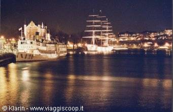 Stockholm by night