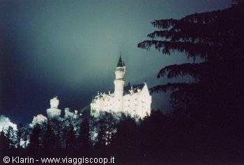 Neuschwanstein by night
