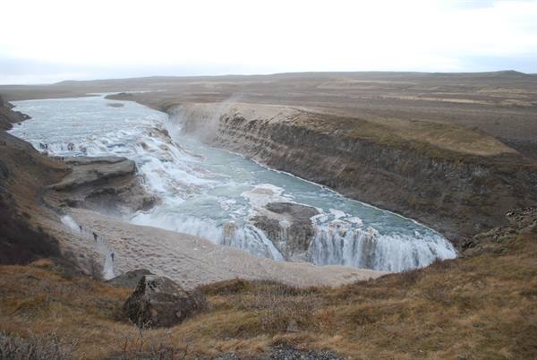 Gullfoss - the golden waterfall