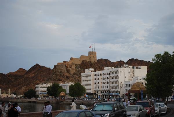 Mutrah Fort, and The Corniche of Muscat