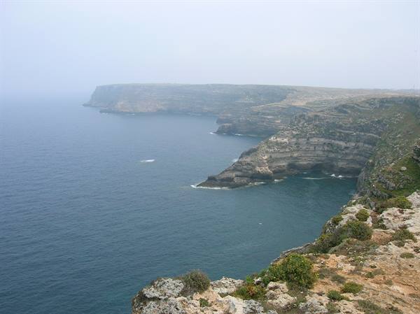 cliffs at lampedusa