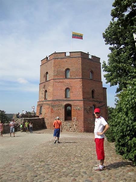 GEDIMINAS TOWER IN VILNIUS