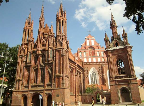 VILNIUS, SANT'ANNA AND SAN BERNARDINE