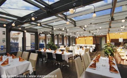 Hotel breakfast room