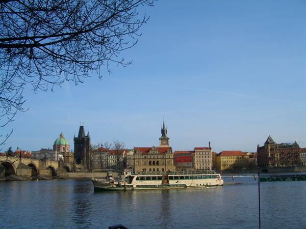 View from Kampa island